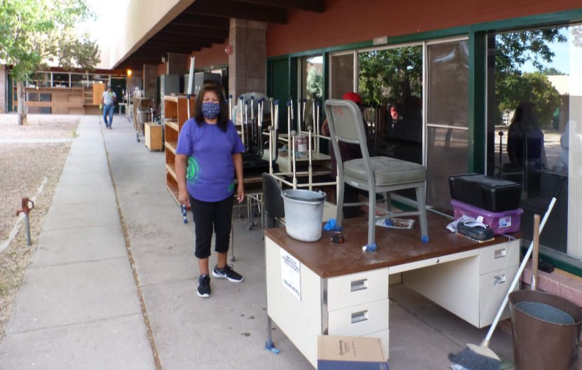 St Anthony Zuni Clean Up Almost There