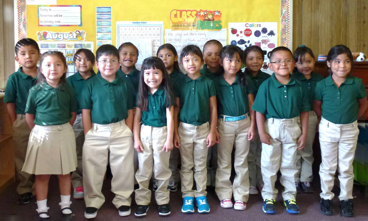 Kindergarten Class - St Anthony Zuni Mission