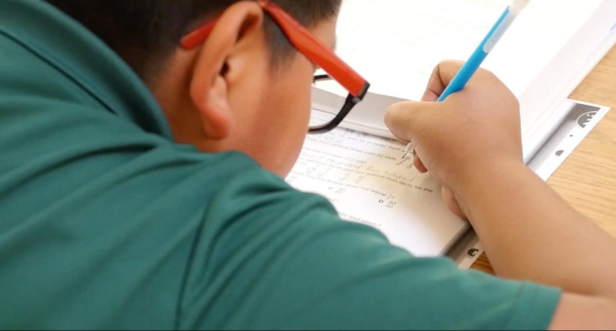 Study Time at St Anthony Zuni Mission School