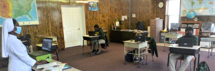 Zuni Mission School Classroom March 2021