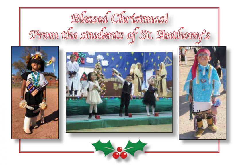 St. Anthony Indian School Zuni - Blessed Christmas 2020