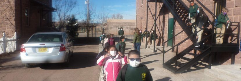 St Anthony Zuni School Students 2021