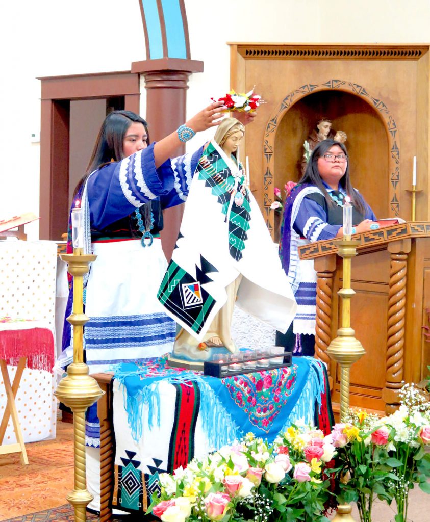 Zuni Mission St Anthony's-May Crowning