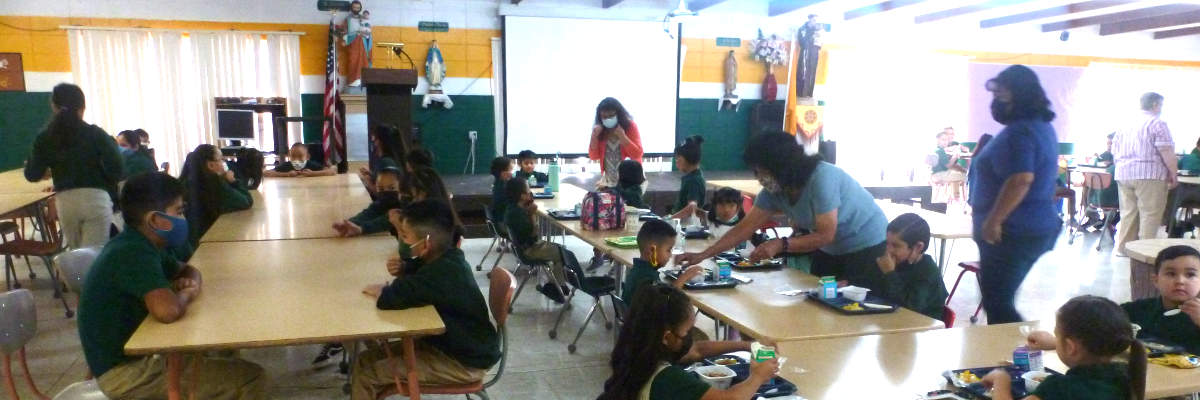 Breakfast - St. Anthony's School - Zuni