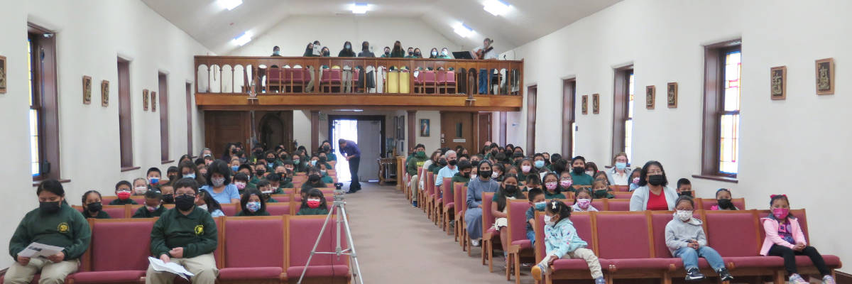Zuni Church Attendees