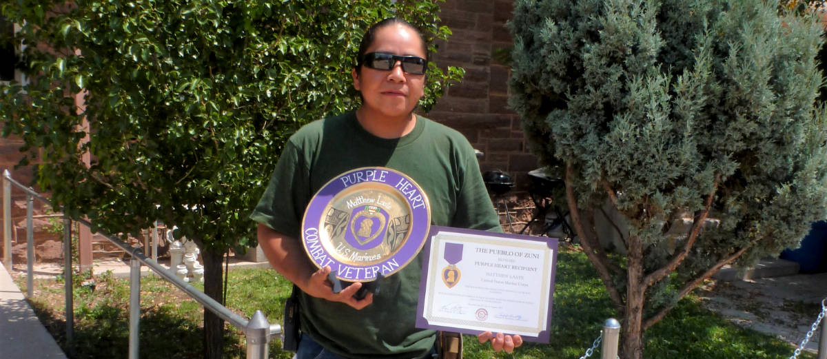 Matthew - Purple Heart Zuni