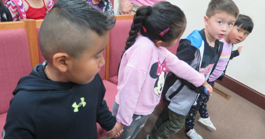 Getting Ready to Pray - Zuni St. Anthony