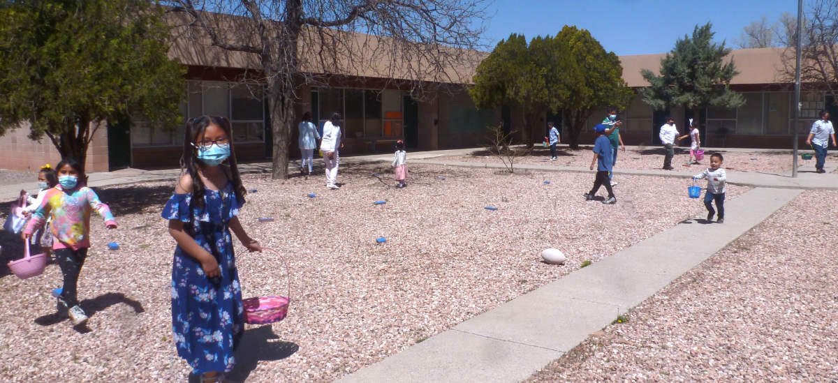 Zuni St Anthony School - Easter Egg Hunt 2022