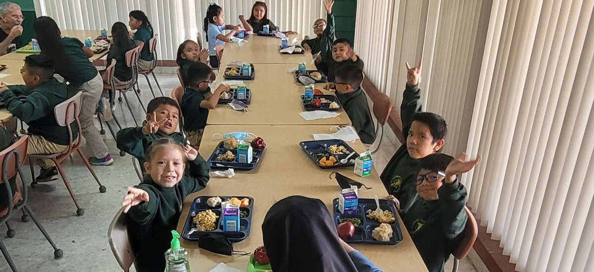 Zuni St Anthony Cafeteria - Smiling Faces