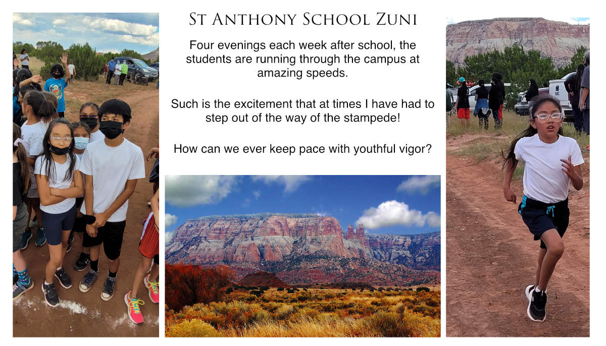 St Antony School - Zuni Cross Country Runners