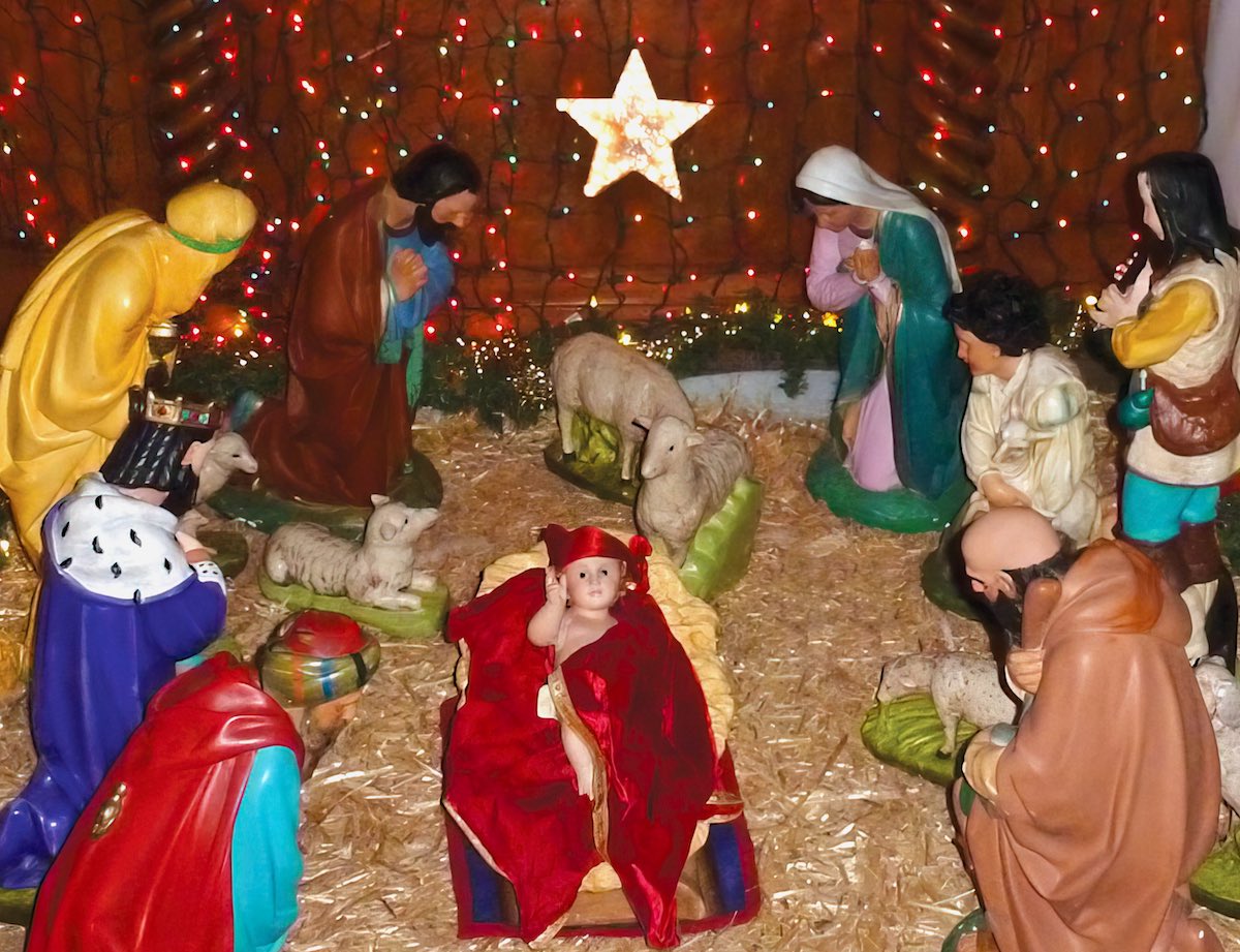 Zuni St Anthony School - Nativity Scene