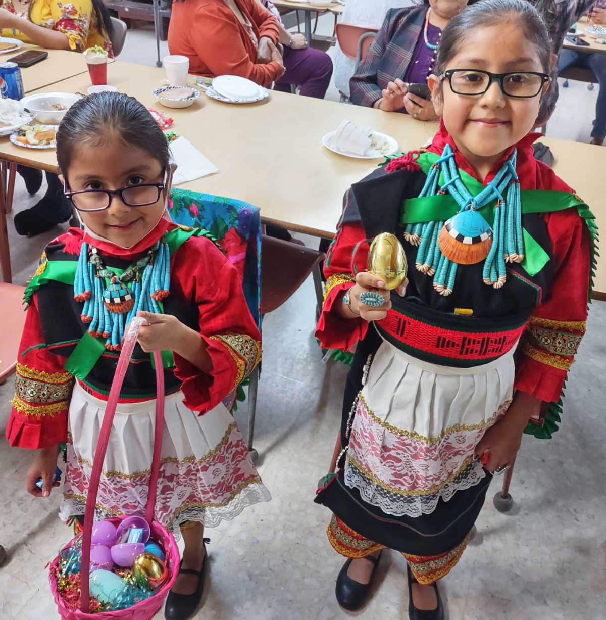 Zuni St Anthony School - Happy Easter Egg Hunters