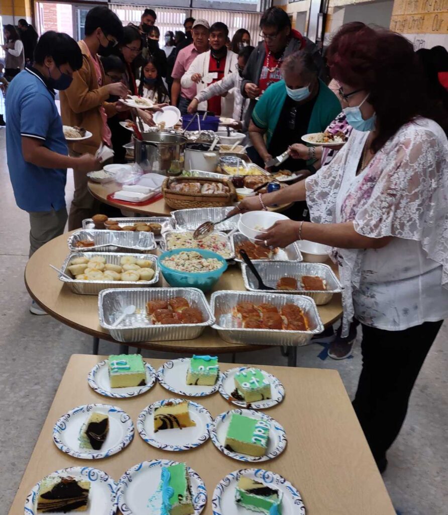 Zuni St Anthony School - Easter Pot Luck Meal