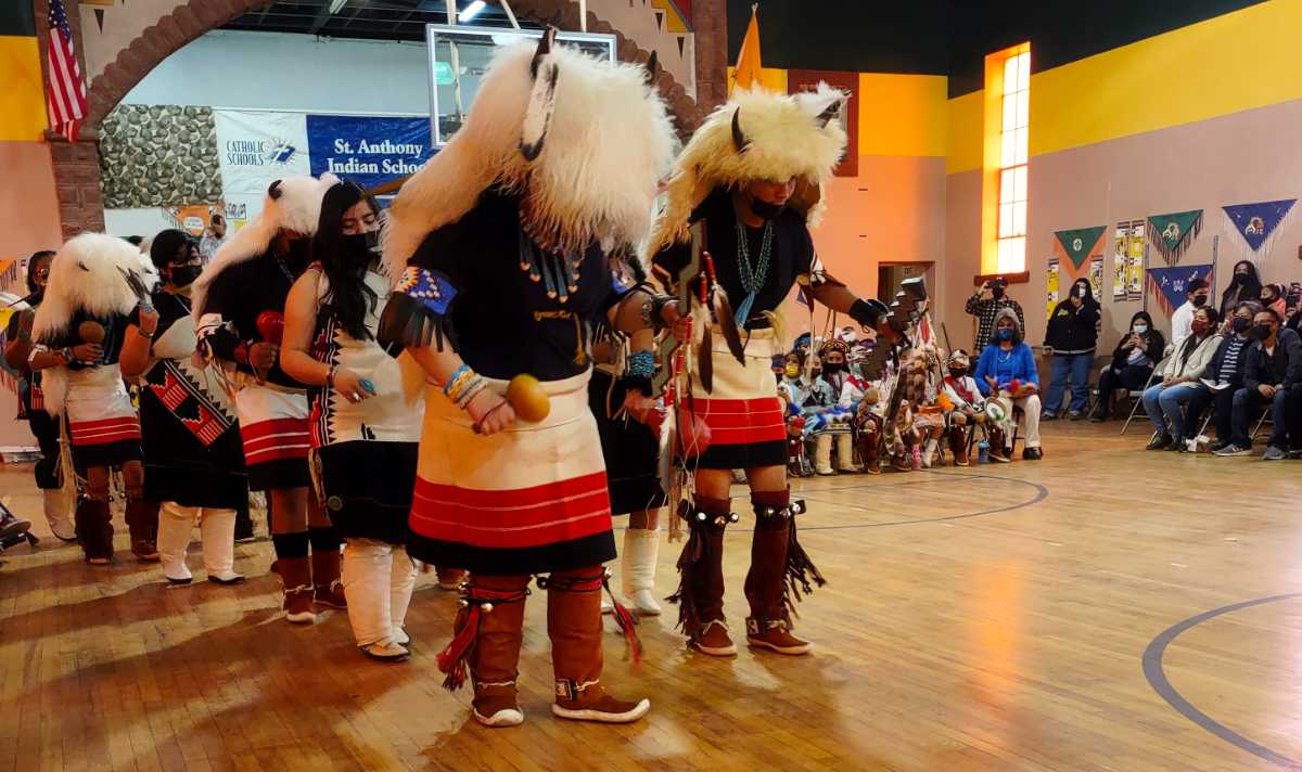 Zuni St Anthony School - Intricate Dance Steps