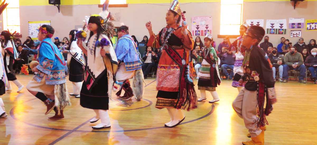 Zuni Royalty Joining in the Dance