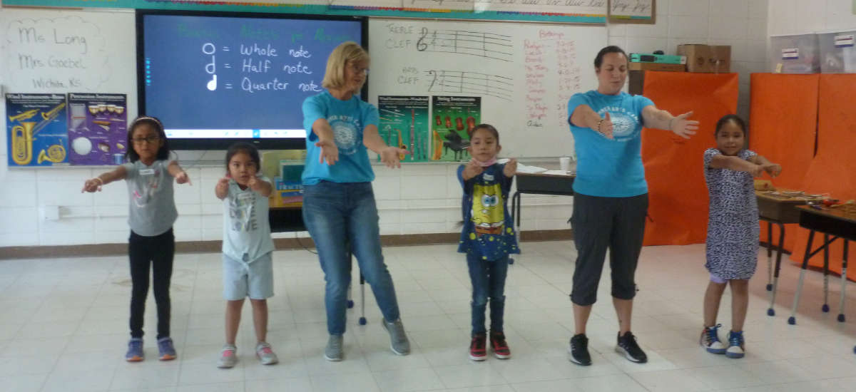 Zuni St Anthony School - Music and Dance Class