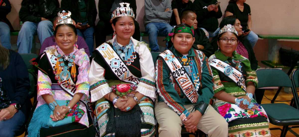 Seated Students with Big Smiles