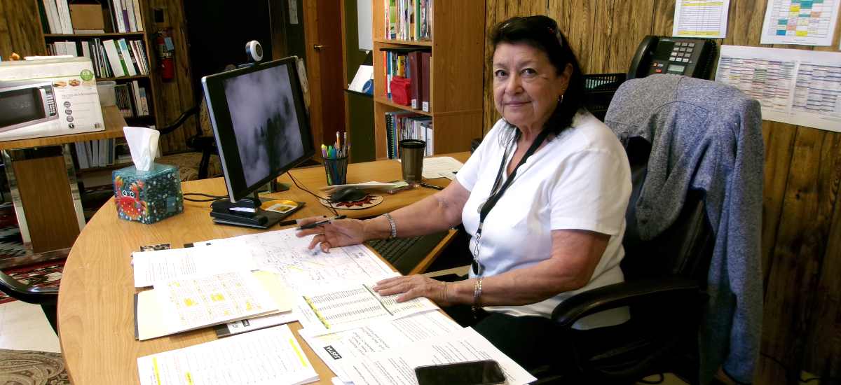 Mrs. Torres - Our New Principal at Work