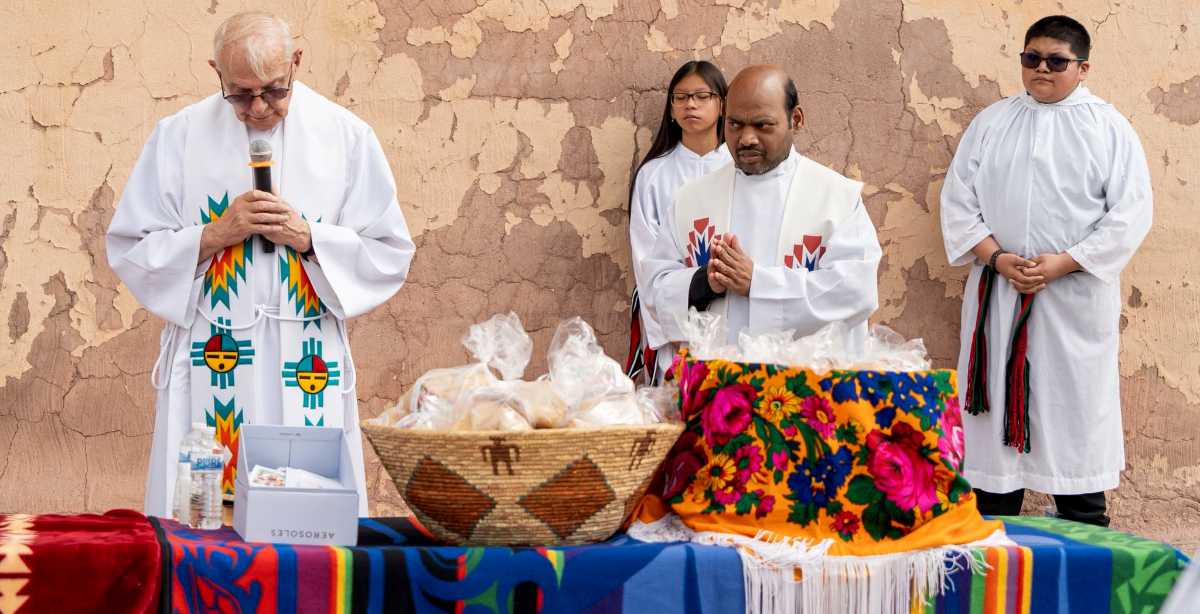 Blessing Bread St Anthony's
