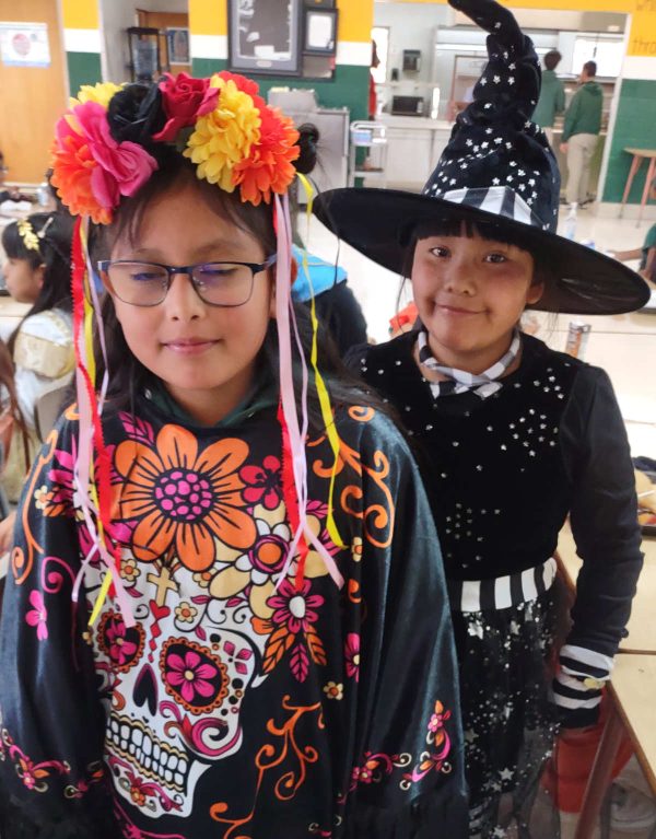 Halloween Girls - Zuni St. Anthony School
