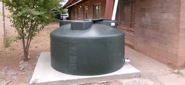 Rain Water Holding Tanks